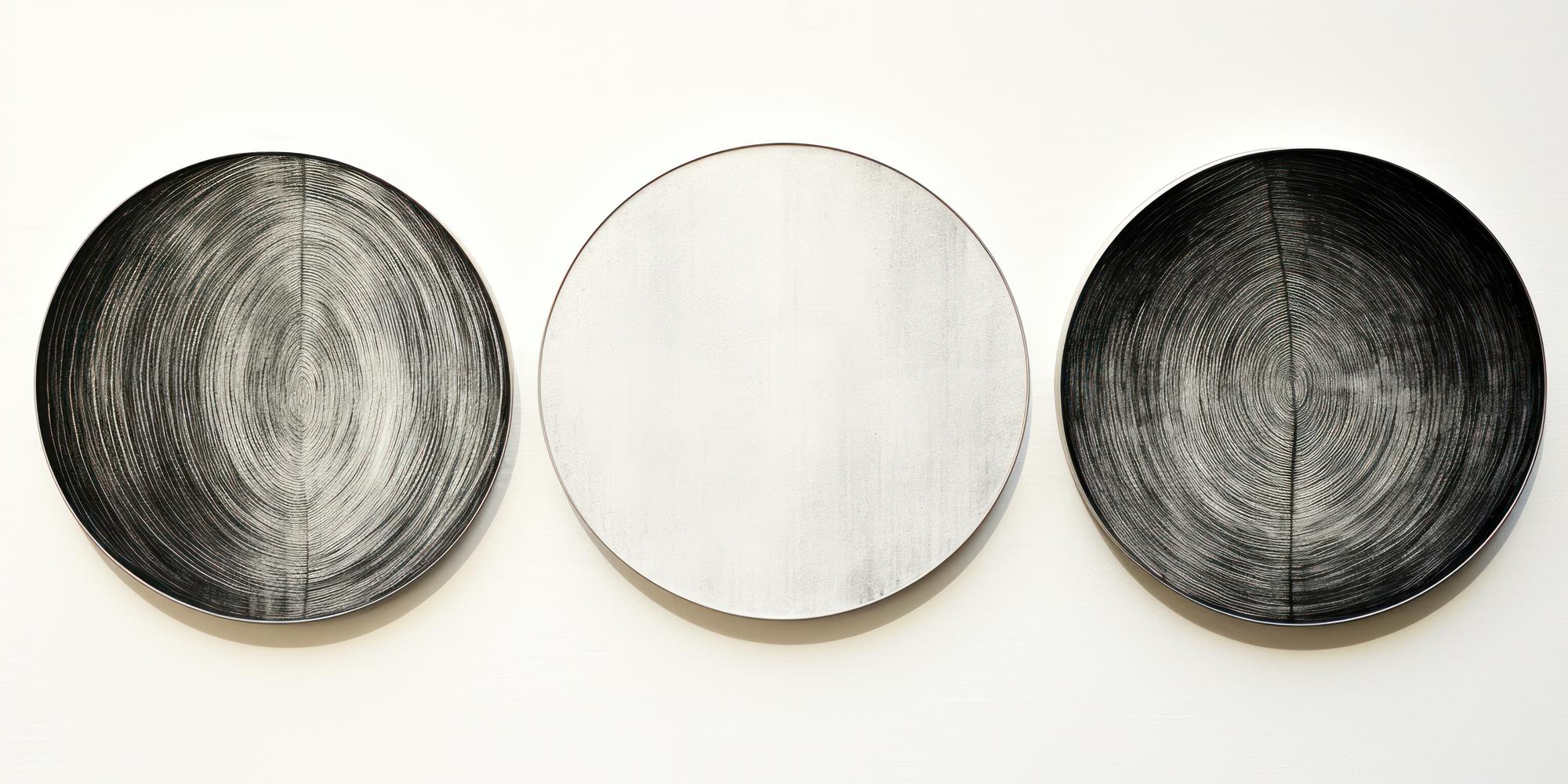 Series of small tasting plates on long board